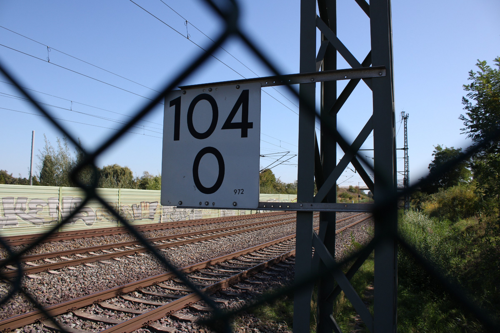 vor dem "verbotenen" Bereich