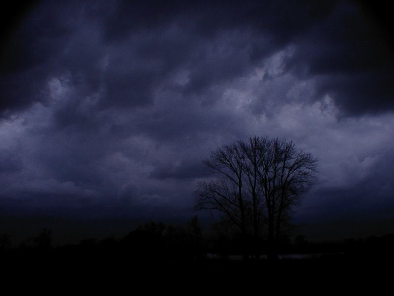 Vor dem Wolkenbruch