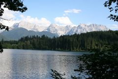 Vor den bayrischen Alpen