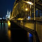 Vor den "Liebesschlössern" der Hohenzollernbrücke!