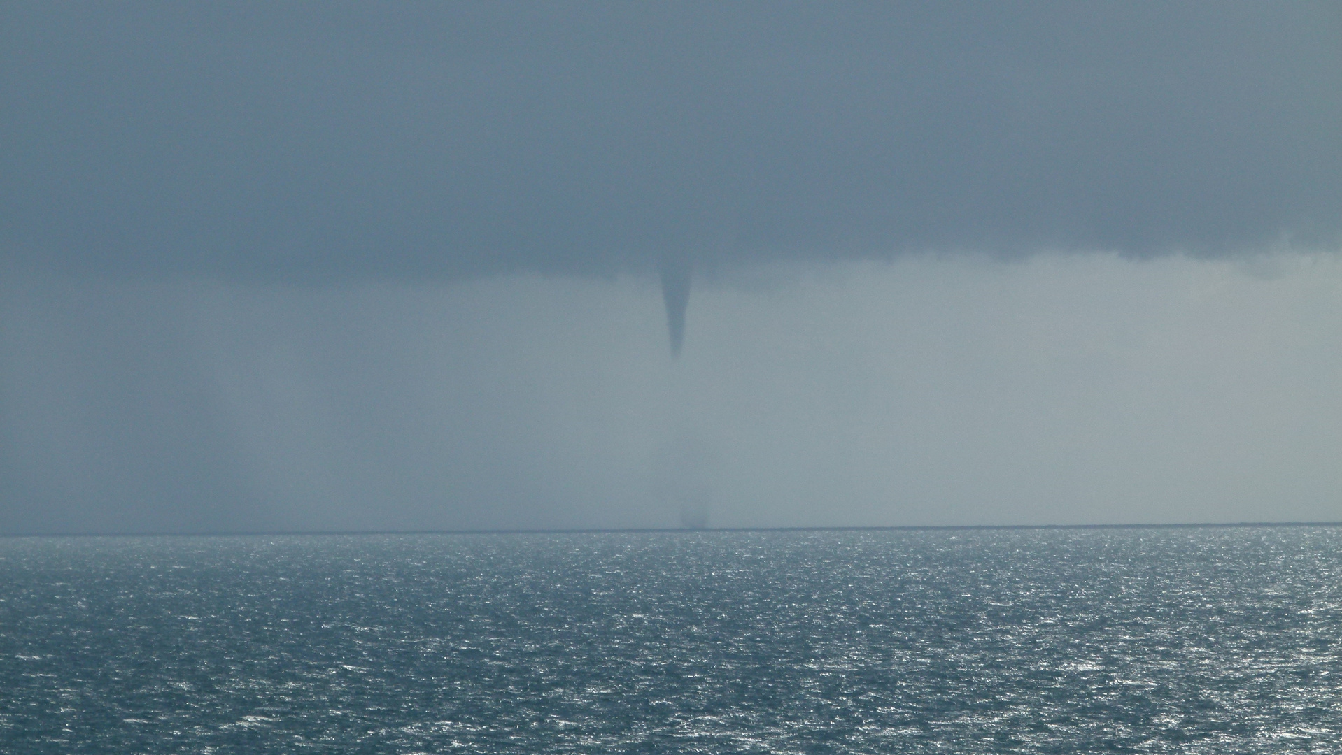 Vor den Sturm vor Helgoland