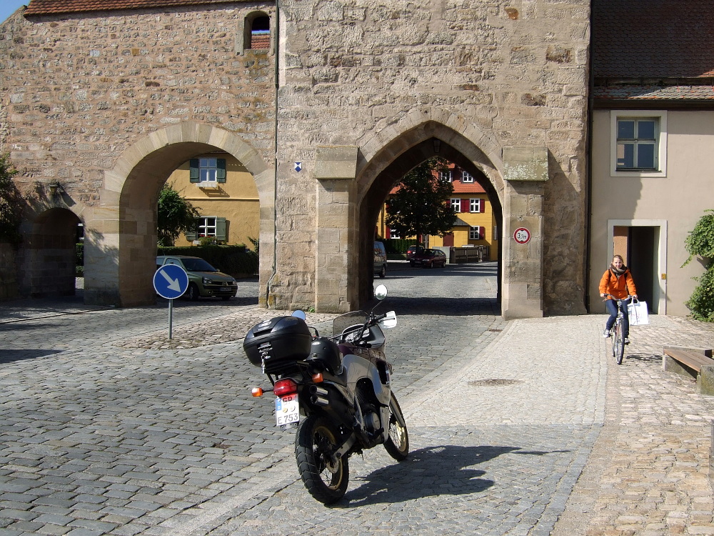 Vor den Toren der wunderschönen Stadt Dinkelsbühl