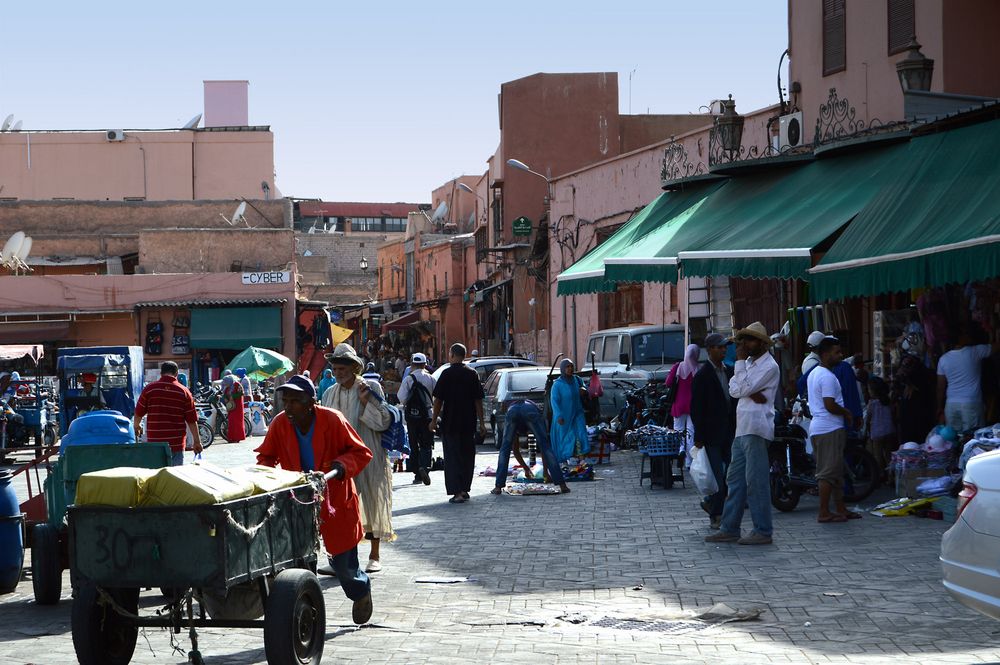 Vor den Toren des Souk El Jadid