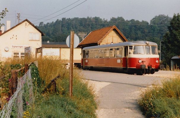 Vor der Abfahrt schnell Blomen pflücken