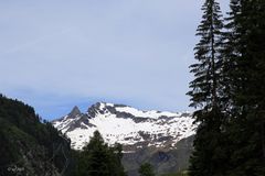 Vor der Einfahrt Fellberntauerntunel