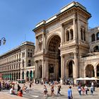 Vor der Galleria Vittorio Emanuele II