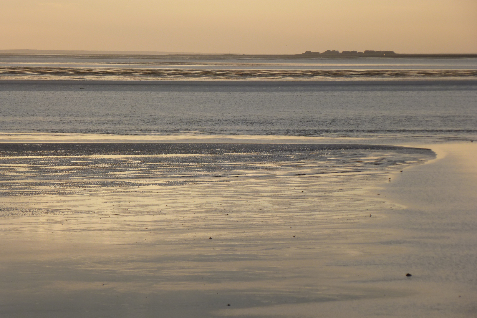 Vor der Hallig