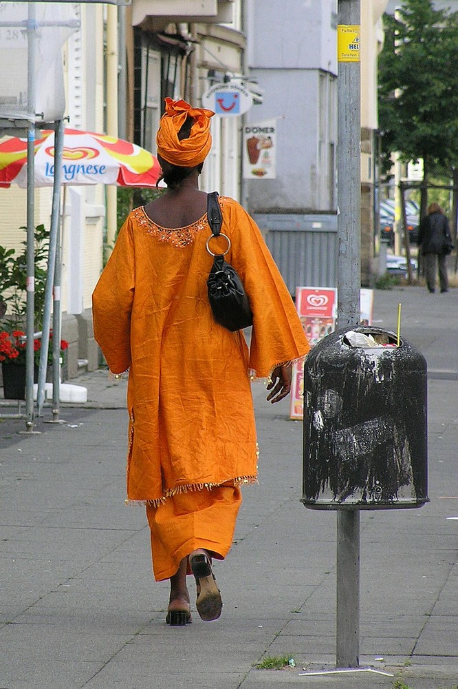 vor der Haustür...