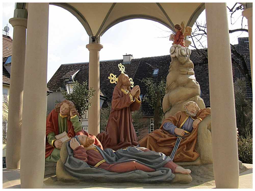 vor der Kirche in Radolfzell