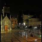 Vor der Kirche, nach dem Regen