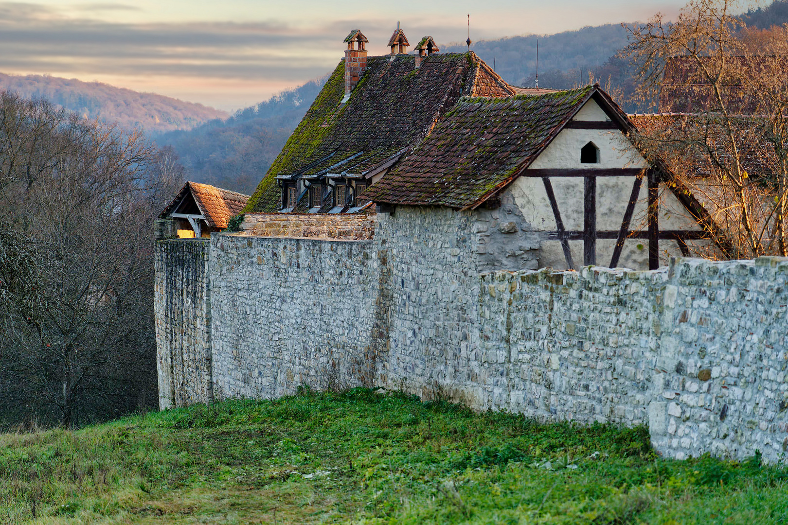 vor der Mauer