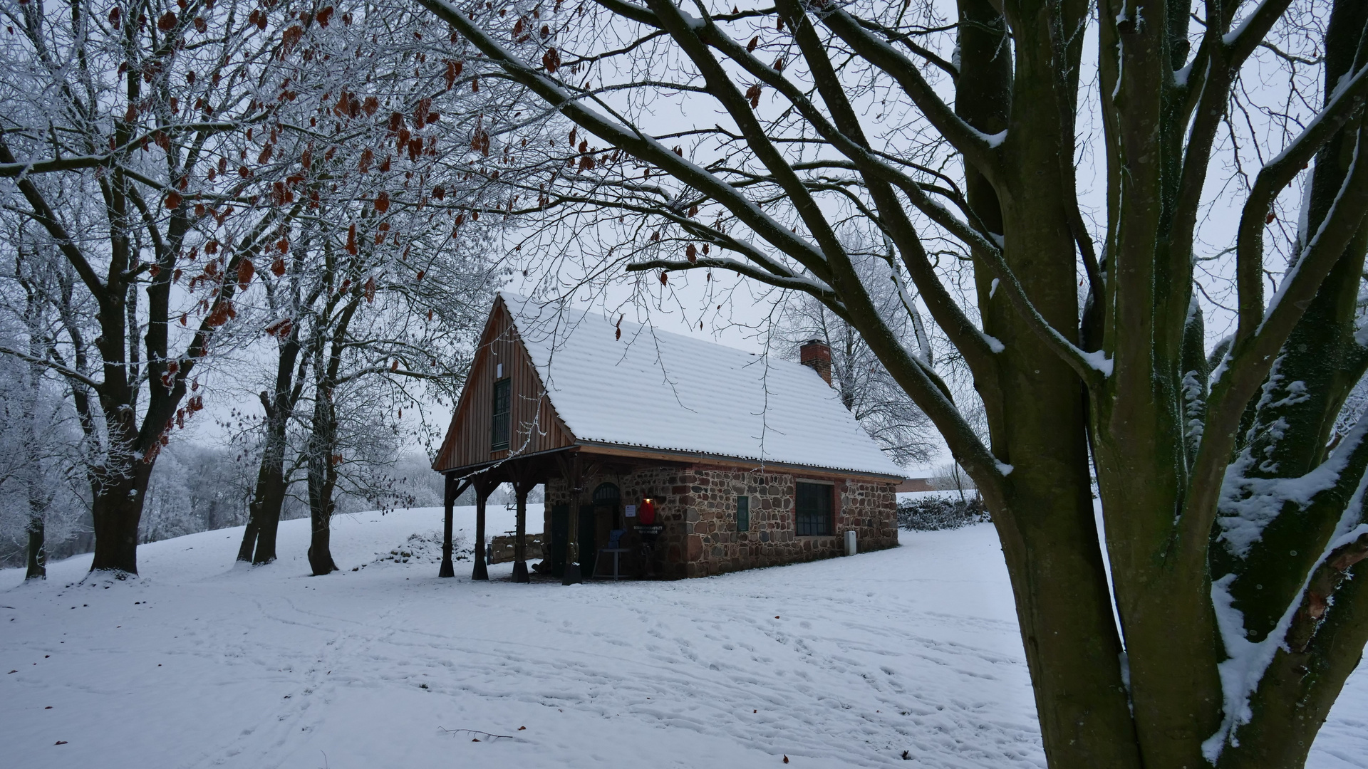 Vor der Schmiede