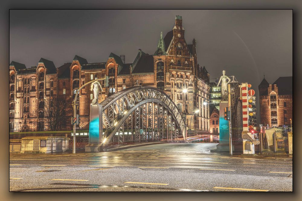 Vor der Speicherstadt