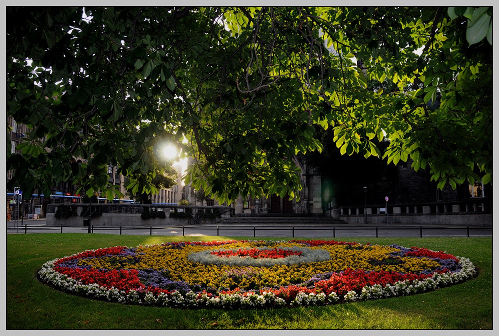 Vor der Thomaskirche...