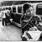 vor einigen Jahren traf ich Maria und den kleinen Jesus am Old Delhi Railway Station