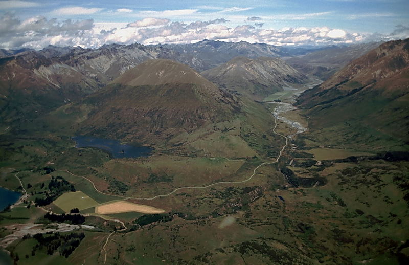 Vor mir die Southern Alps