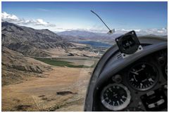 Vor mir die Southern Alps. (NZ)