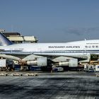 Vor seinem Flug nach Taipei