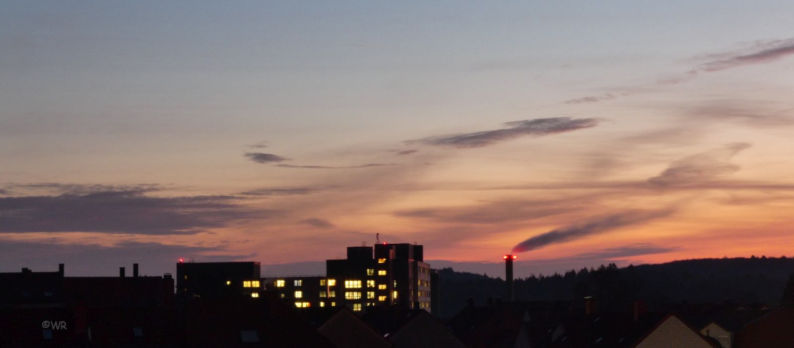 Vor Sonnenaufgang (07.43 Uhr) 