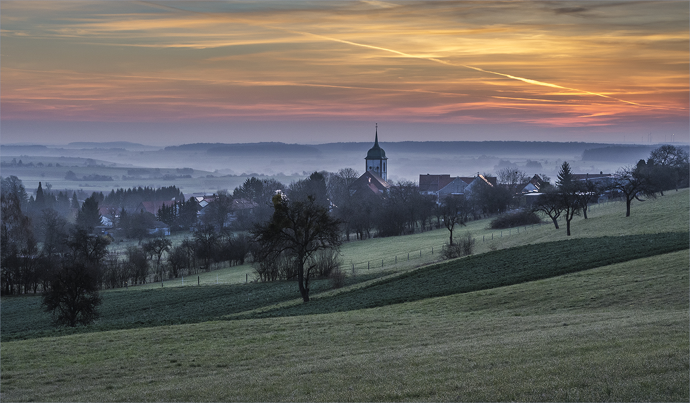 vor sonnenaufgang