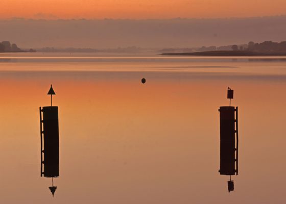 Vor Sonnenaufgang an der Schlei....
