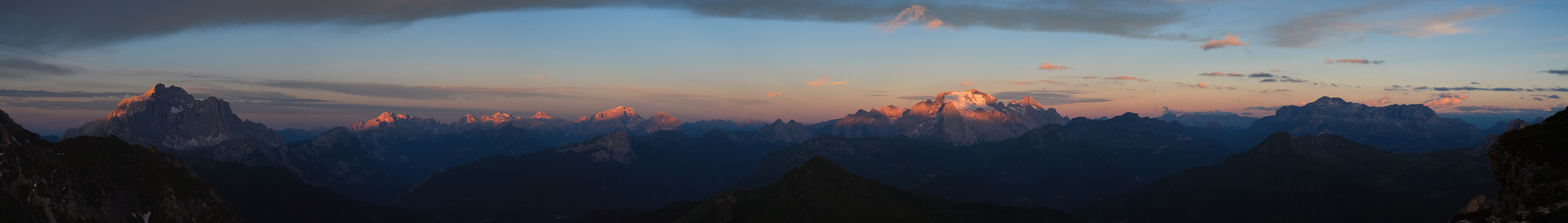 Vor Sonnenaufgang auf dem Nuvolau