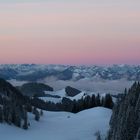 Vor Sonnenaufgang auf der Priener Hütte