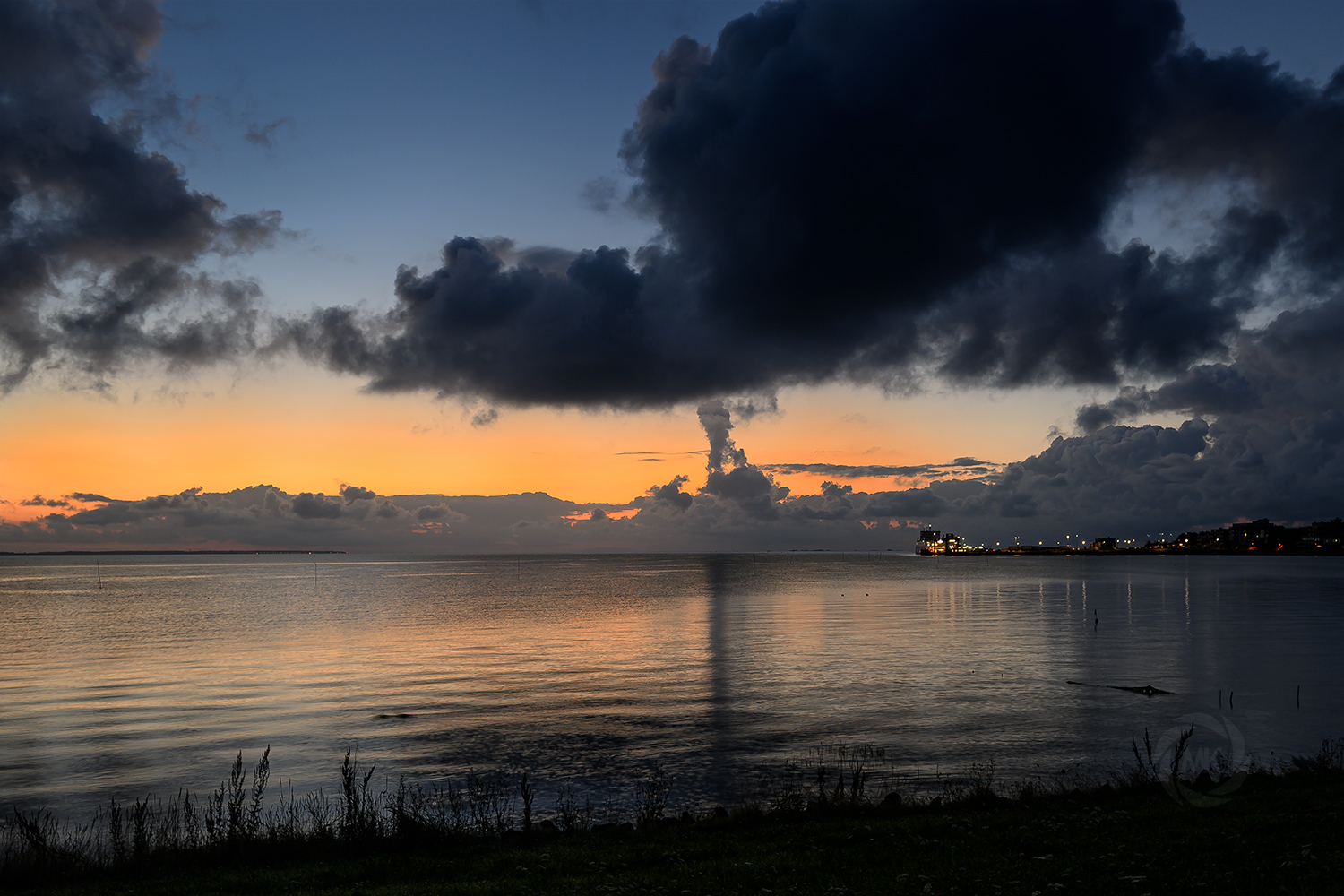 vor Sonnenaufgang bei Wittdün/Amrum