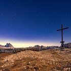 Vor Sonnenaufgang - in den Dolomiten