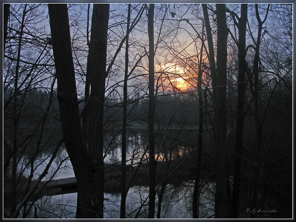 vor Sonnenuntergang