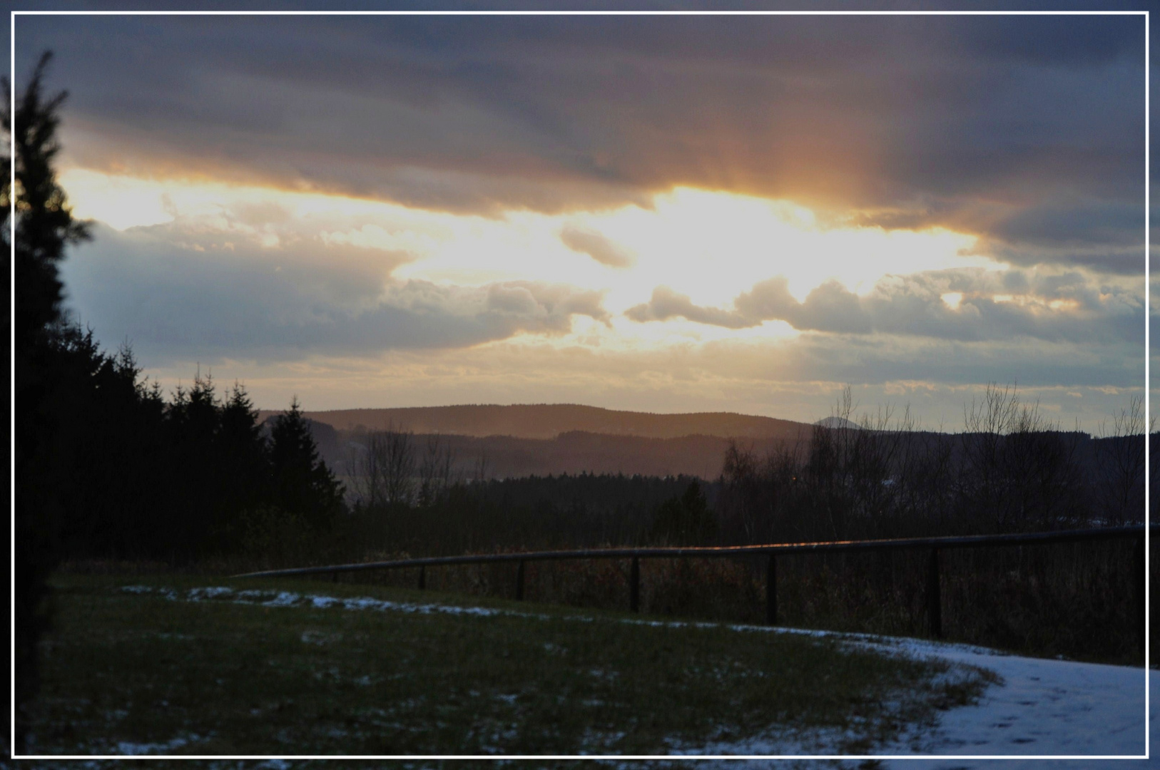 Vor Sonnenuntergang