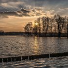 Vor Sonnenuntergang am Langen See