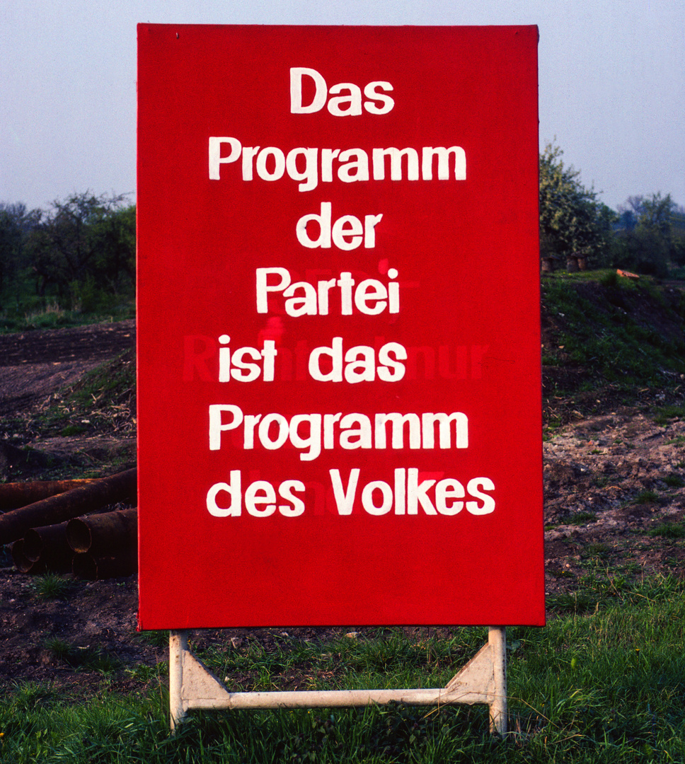 Vor Stotternheim 1981