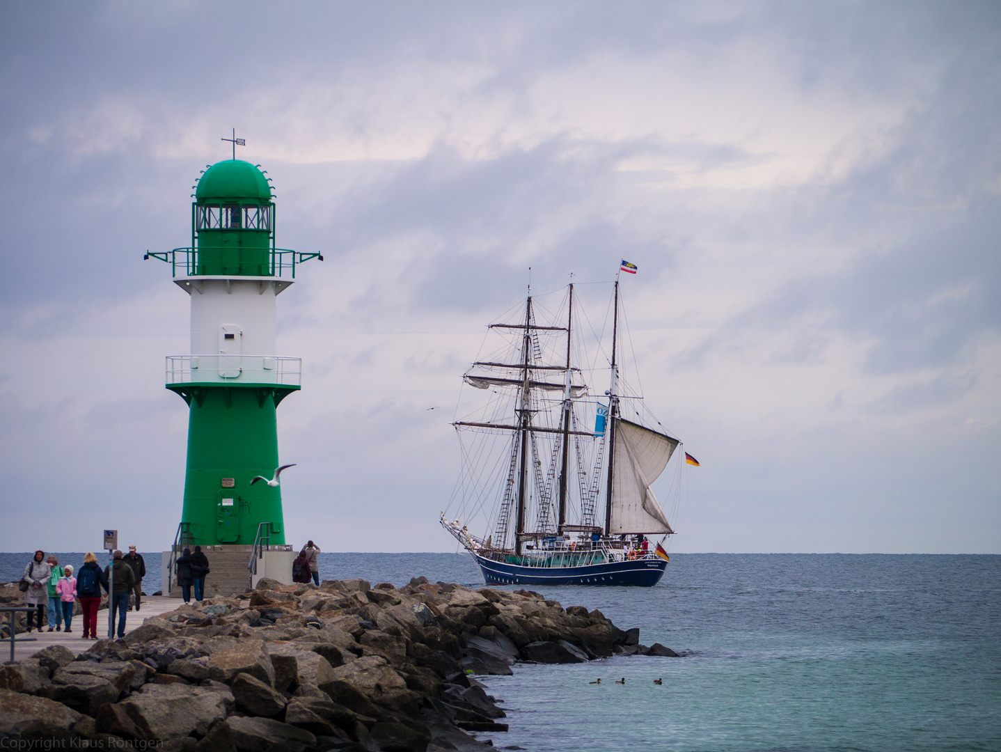 vor Warnemünde