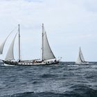 Vor Warnemünde während der Hanse Sail 2017