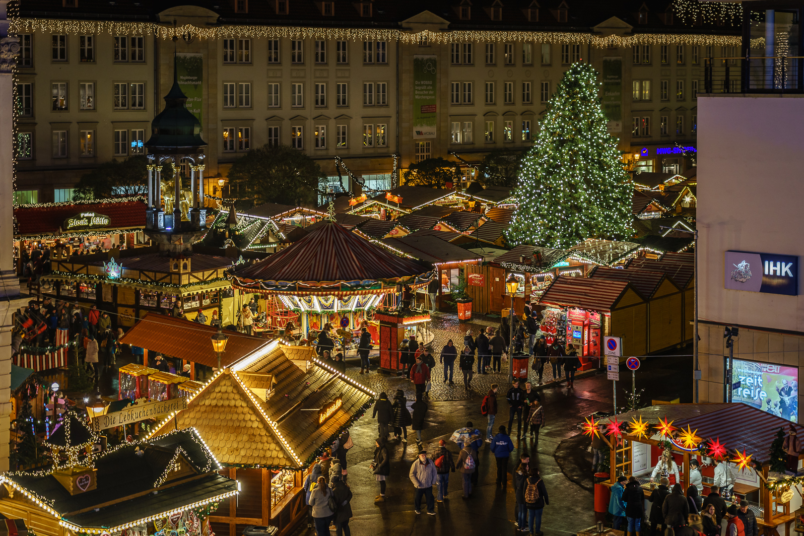 (Vor-) Weihnachtliches Treiben