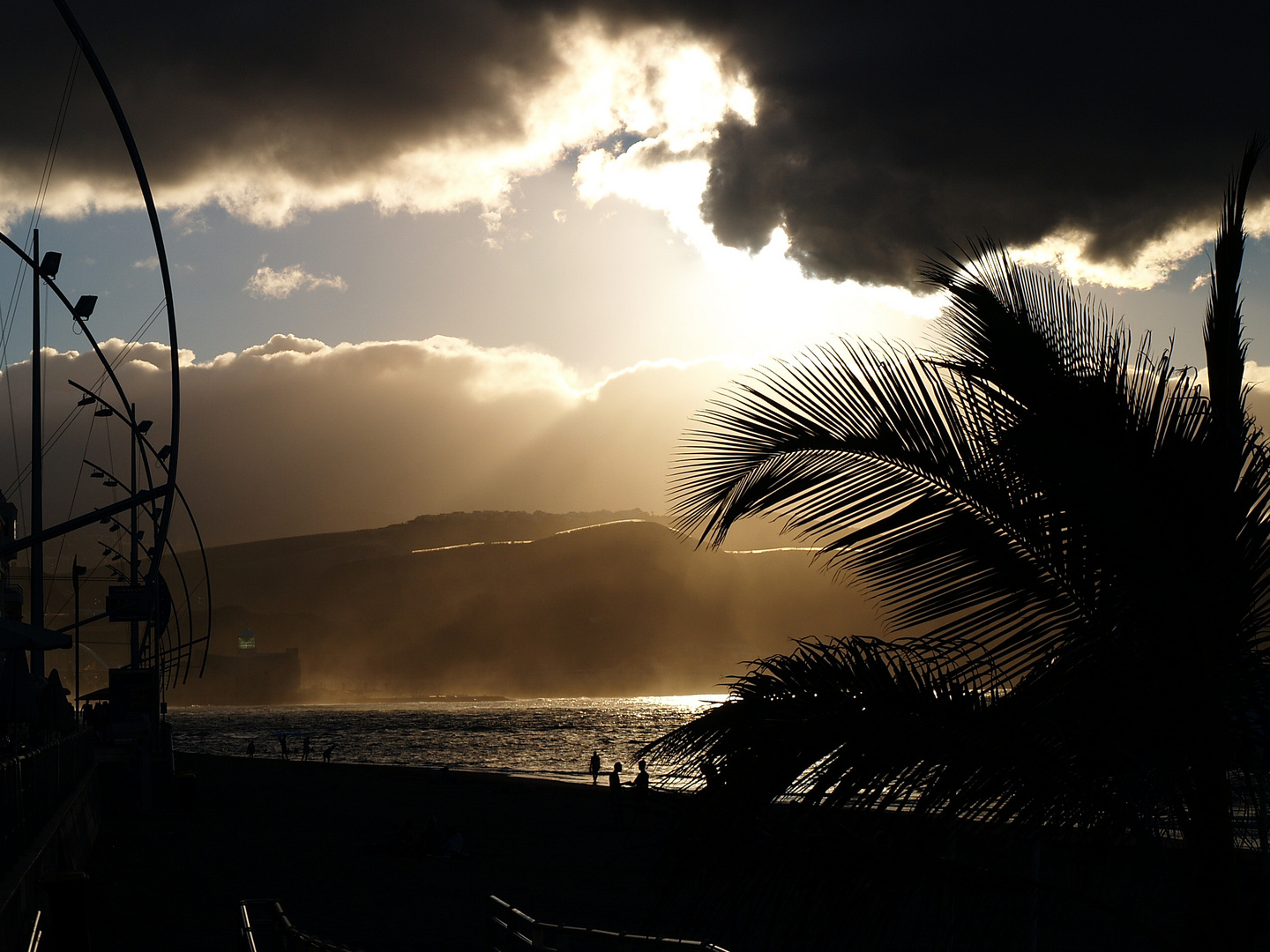 Vorabendliche Atmosphäre Gran Canarias