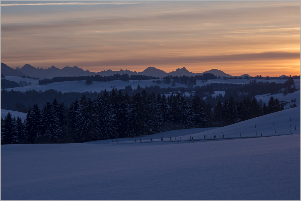 Voralpenabend...