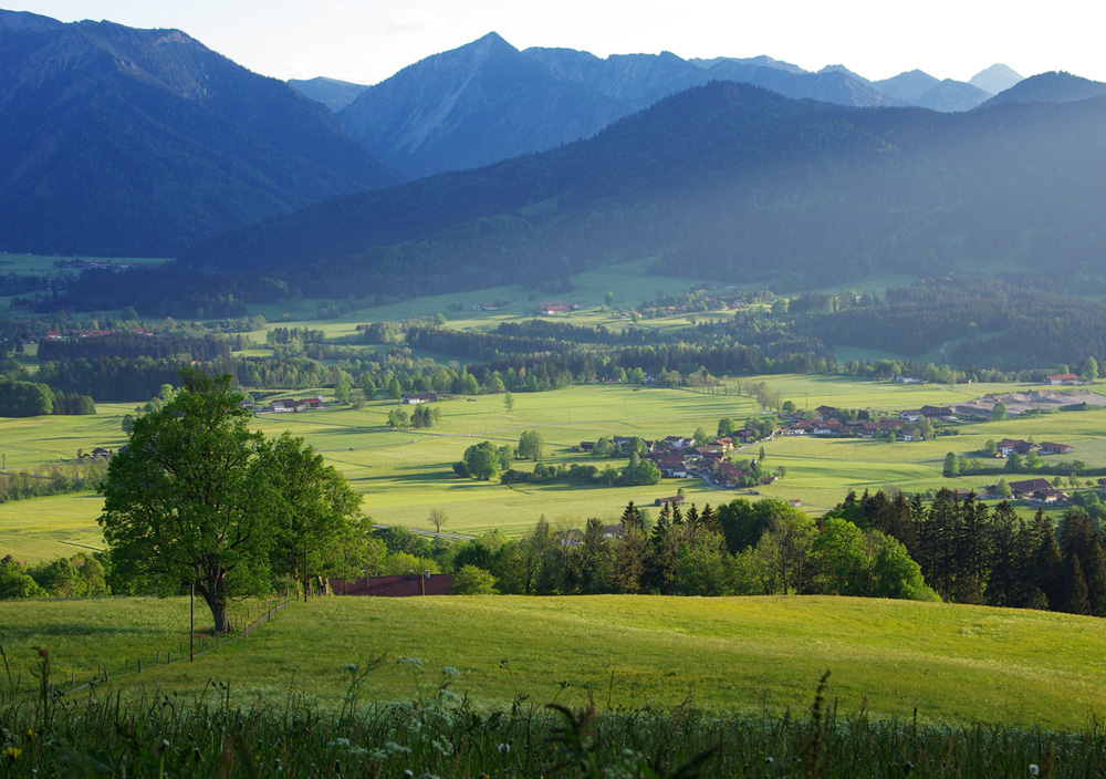 Voralpenland Foto & Bild landschaft, lebensräume, natur Bilder auf
