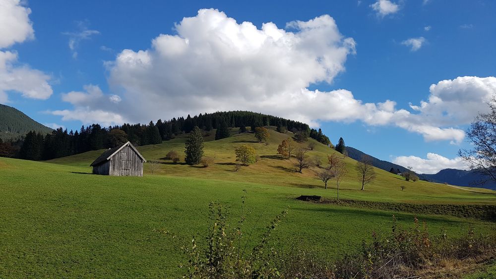 Voralpenland Foto & Bild landschaft, berge, Äcker, felder & wiesen