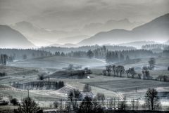 Voralpenland am Morgen