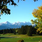 Voralpenlandschaft Richtung Füssen am eiskalten Morgen - 20081004