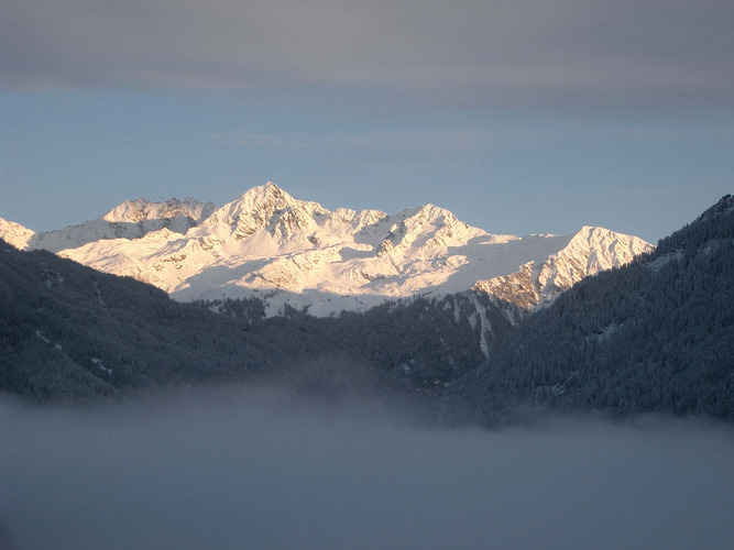 Vorarlberg im Nebel