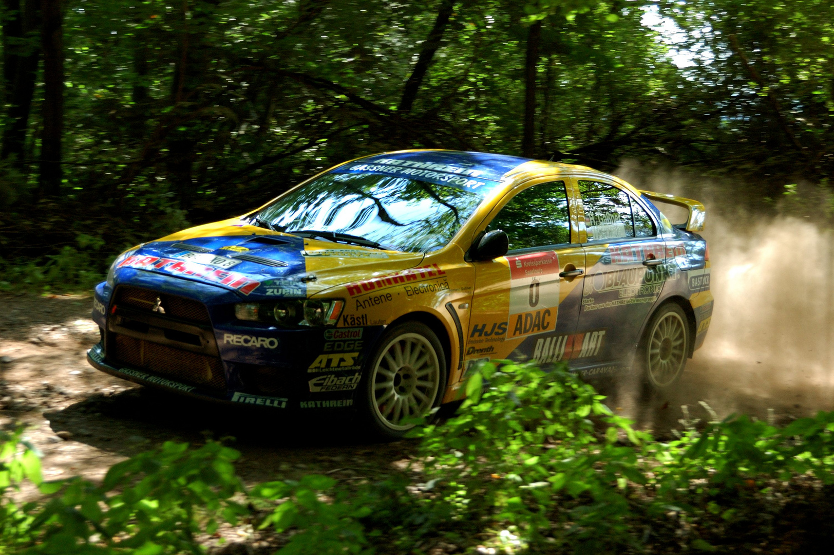 Vorauswagen Litermont Rallye 2012