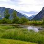 Vorbei an diesem kleinen Weiher führt der Ammerweg…