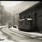 Vorbeifahrt am Depot .