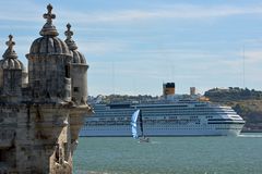 Vorbeifahrt am Torre de Belem