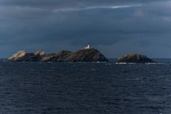 Vorbeifahrt an den Shetland Inseln