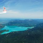 Vorbeiflug am Walchensee