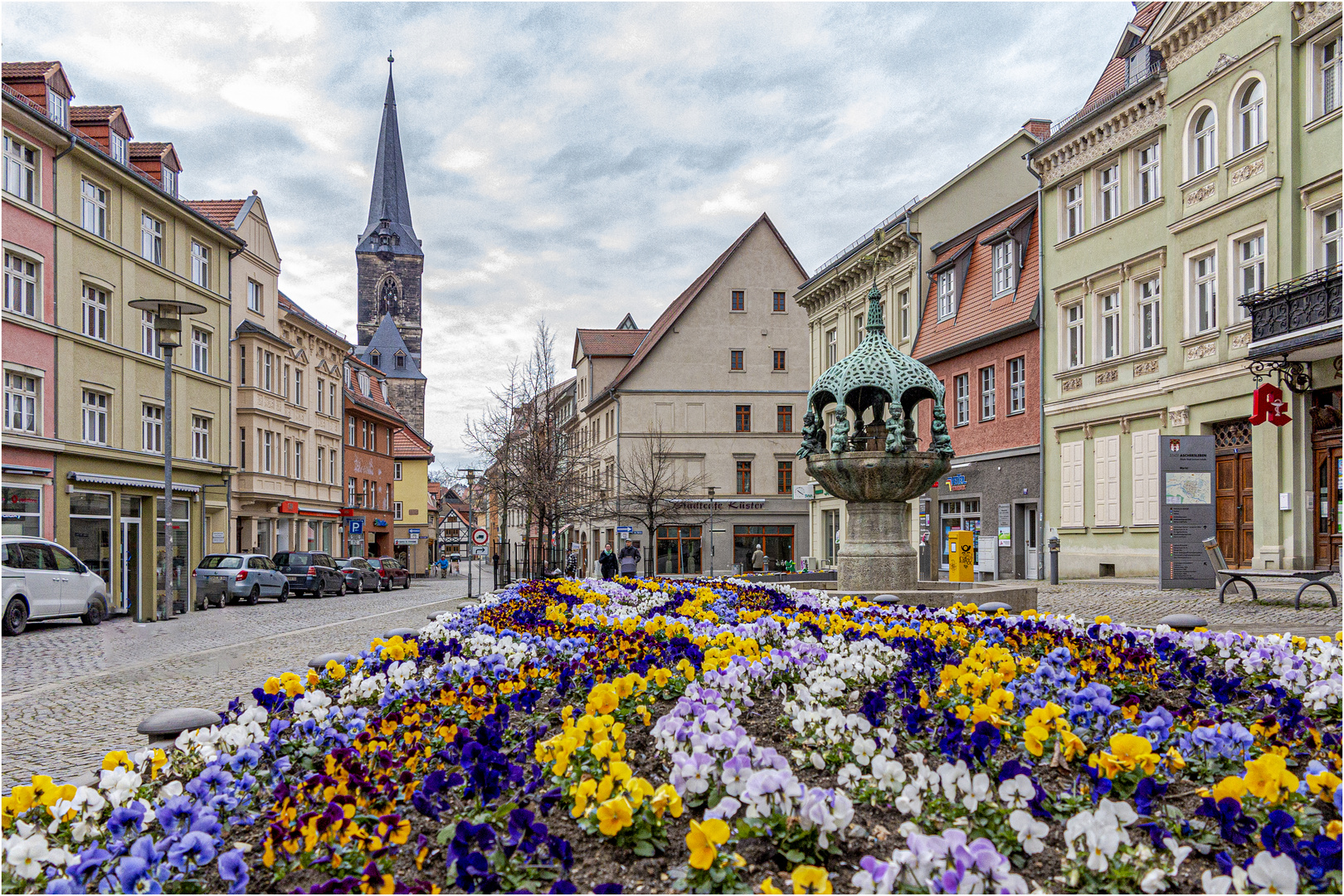 Vorbereitung auf den Frühling in Aschersleben